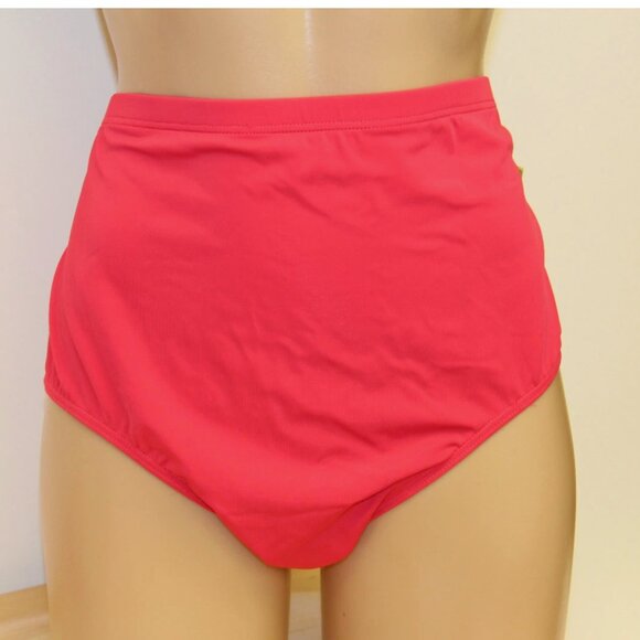 New Fit 4u Swimsuit Tankini 2 pc set Sz 22W New Rouge - Picture 3 of 4